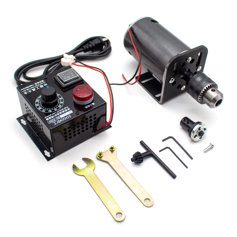 Home Automation System Diy - Bor Benchtop DC daya tinggi, poros
