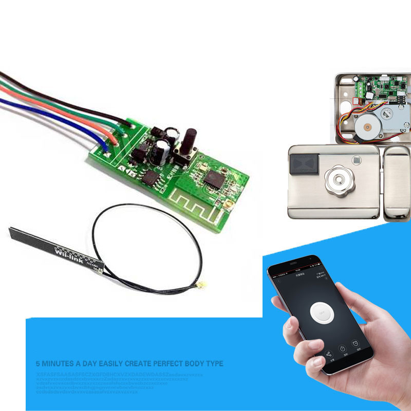 Smart Home Automation Diy - 12V WiFi Smart Switch Elektronik Kunci