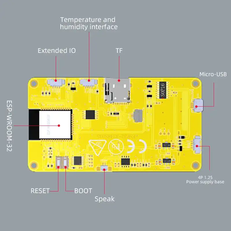 Home Automation With Arduino - ESP32-3248S035 Modul Layar LCD Pintar 3,5