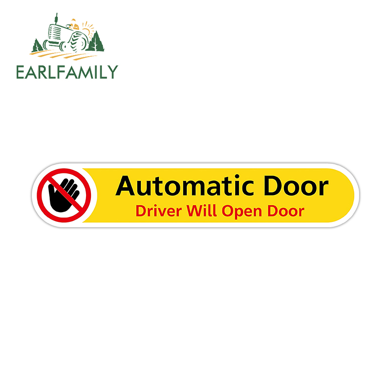 Home Automation System Diy - EARLFAMILY Stiker Pintu Otomatis Stiker Kreatif