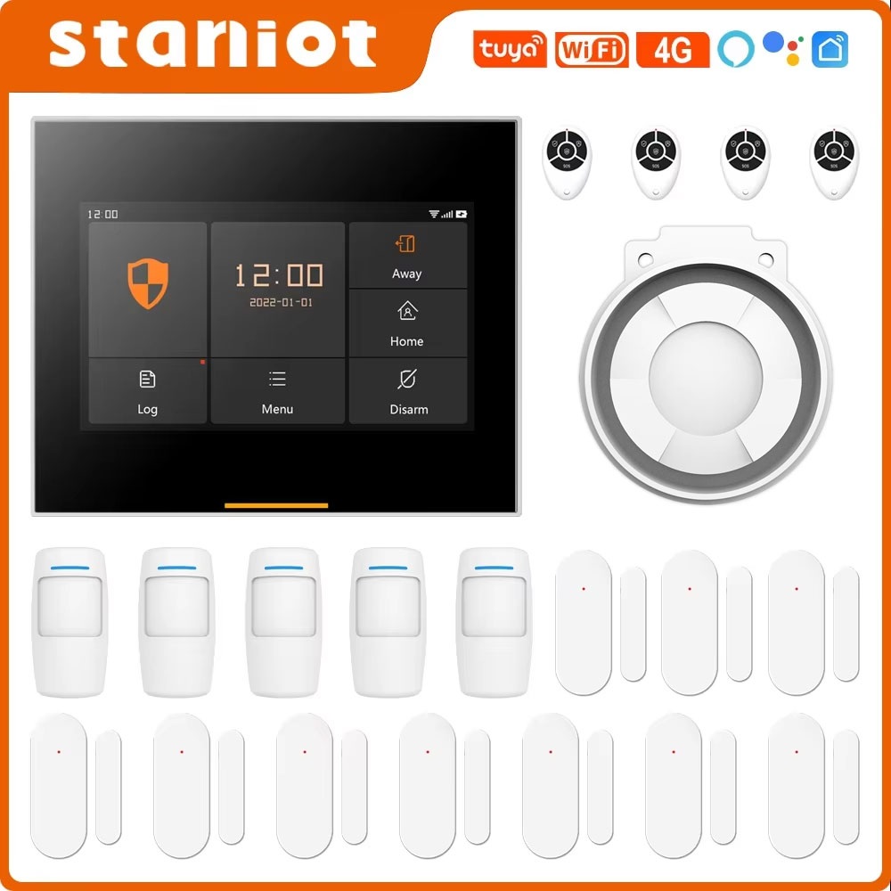 Smart Home Automation Diy - Staniot 433MHz Wireless Wifi 4G Sistem