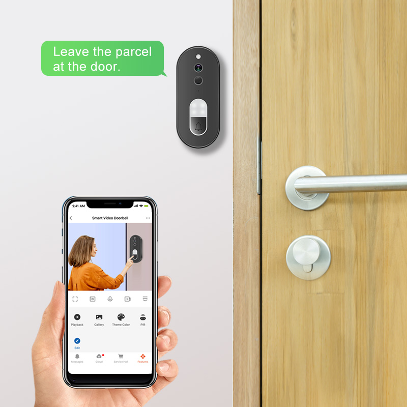 Tuya 1080P HD Bel Pintu Video  - Smart Doorbell Wired ulasan dan harga