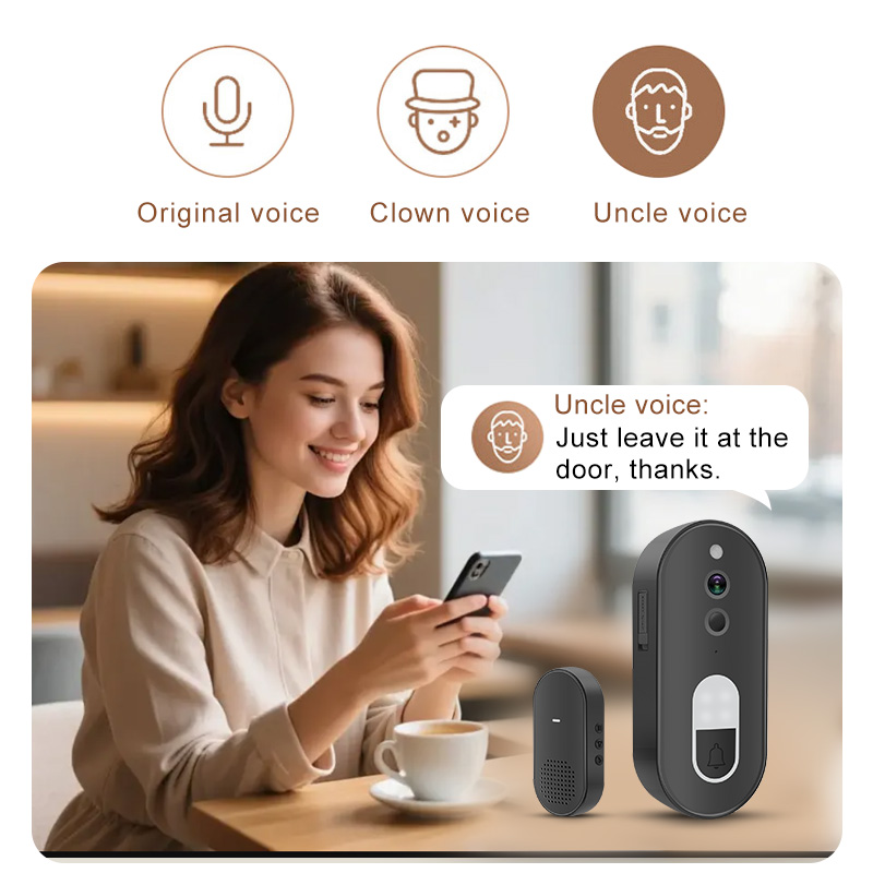 Tuya 1080P HD Bel Pintu Video  - Smart Doorbell Wired ulasan dan harga