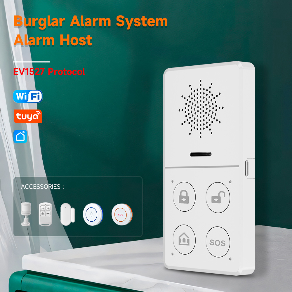 Tuya Alarm keamanan Wifi tanpa - Smart Home Automation Diy ulasan dan harga