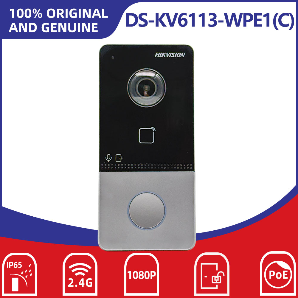 Kit Interkom Video IP Hikvisio - Smart Doorbell Wired ulasan dan harga