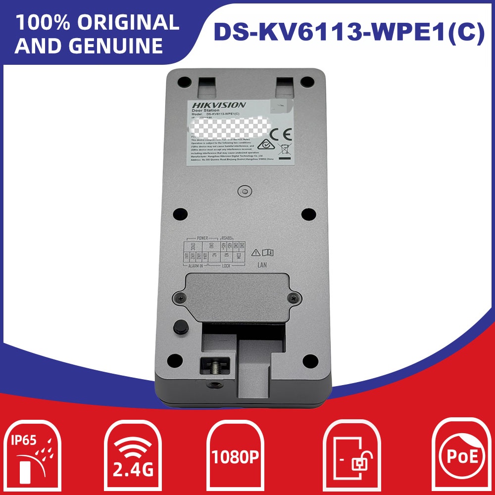 Kit Interkom Video IP Hikvisio - Smart Doorbell Wired ulasan dan harga
