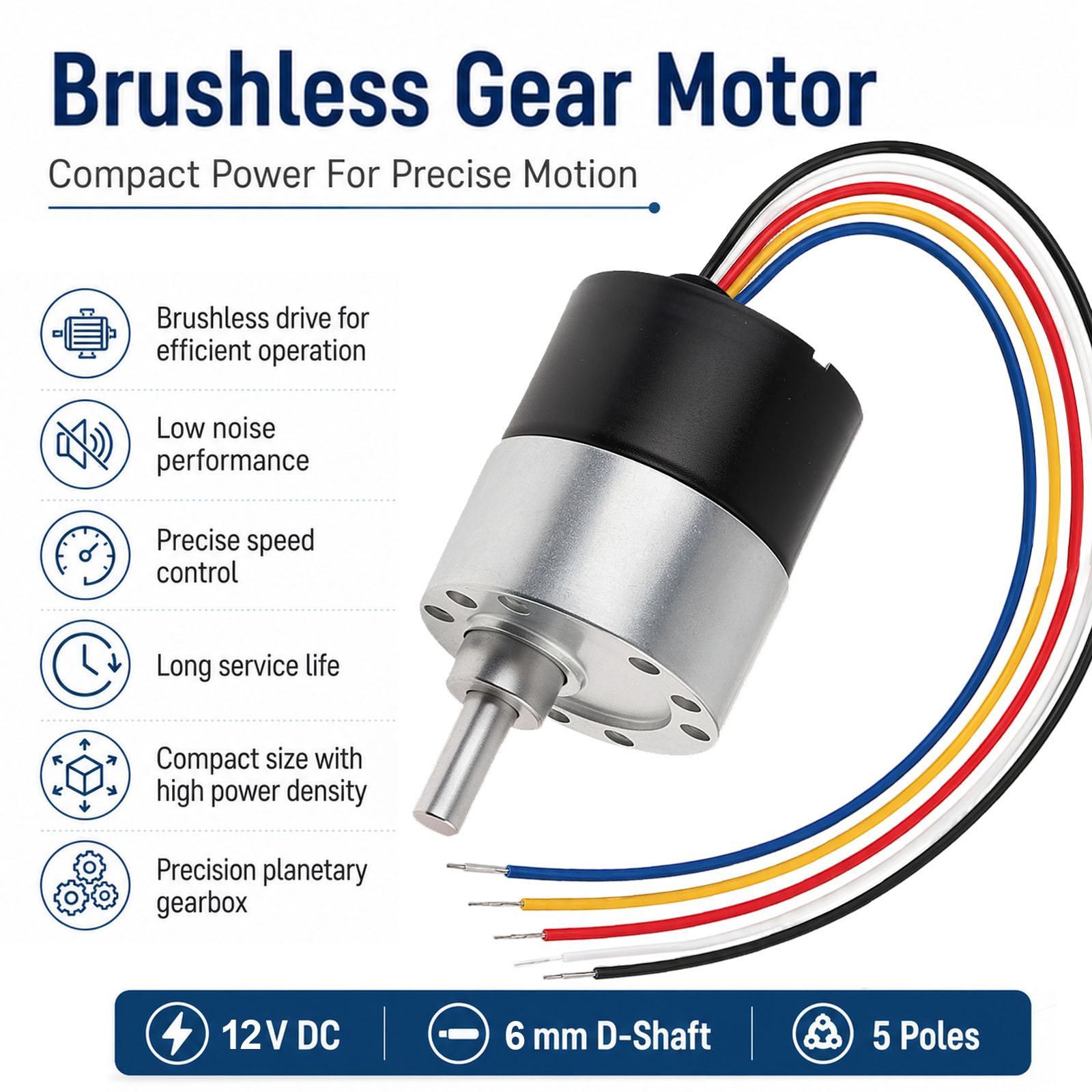 Motor Gear Tanpa Sikat Mikro 1 - Home Automation Diy Projects ulasan dan harga