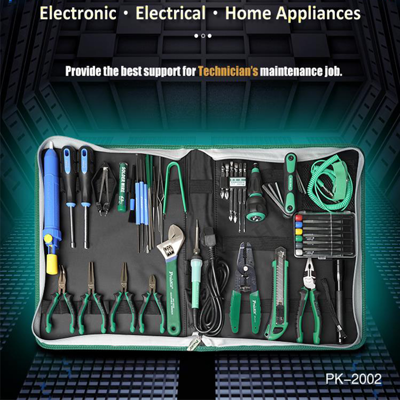 52Pcs Pro'sKit PK-2002H Kit Pe - Home Automation System Diy ulasan dan harga