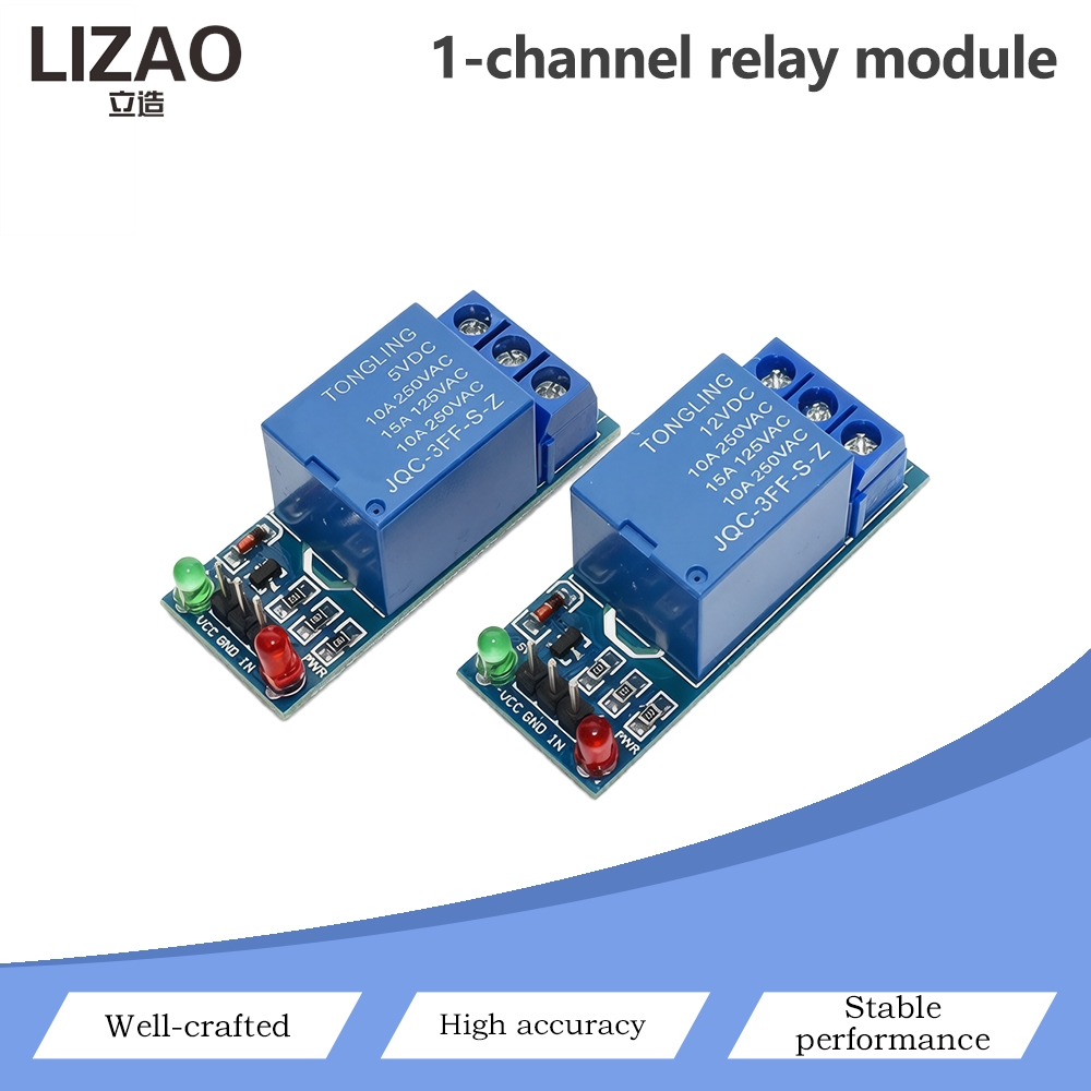 Modul Relay 1 Saluran 3.3V 5V  - Home Automation With Arduino ulasan dan harga