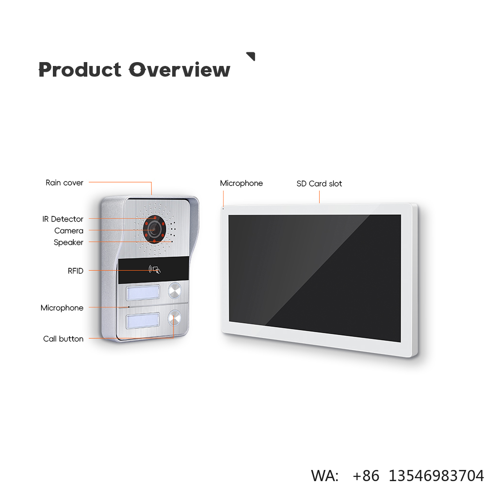 Bel Pintu Pintar WIFI Sistem I - Smart Doorbell Wired ulasan dan harga